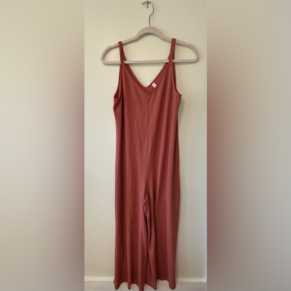 Athleta - Pink Wide Leg Jumpsuit